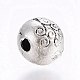 Tibetischen Stil Legierung 3 -Loch guru Perlen X-PALLOY-AD68173-AS-NR-3