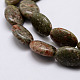 Natural Unakite Beads Strands G-E337-11U-3
