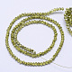 Faceted Rondelle Transparent Painted Glass Beads Strands DGLA-J001-C12-2mm-2