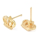 Crown Alloy Stud Earrings for Women PALLOY-Q447-10LG-2