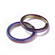 Ion Plating(IP) 304 Stainless Steel Split Key Rings STAS-L216-09C-2