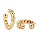 Rack Plating Brass Twist Rope Shape Cuff Earrings EJEW-G288-08G-2