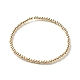 Bracelet extensible en perles de plastique rondes ccb pour fille femme BJEW-JB07002-01-1