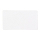 長方形厚紙イヤリングディスプレイカード  ジュエリーディスプレイ用  女性の模様  9x5x0.04cm  約100個/袋 CDIS-P004-01-2