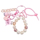 Perlen-Schlüsselring-Armband für Frauen JX425A-1