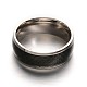 Classical 304 Stainless Steel Wide Band Finger Rings RJEW-F043-42-18mm-1