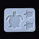 Turtle Pendant Silicone Molds X-DIY-I026-22-2