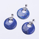 Lapis lazuli naturale ciondoli G-L471-A01-3