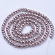 Abalorios de perla de vidrio X-HY-6D-B27-1