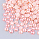 Cabujones de perlas de imitación de plástico ABS SACR-S738-6mm-Z17-1