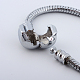 Brass European Style Bracelets for Jewelry Making KK-R031-05-3