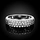 Los anillos de dedo de bronce Checa rhinestone para las mujeres exquisitas RJEW-BB02125-8B-2