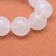 Brins de perles rondes en jade blanc naturel X-G-R345-6mm-06-4