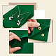Lint Cloth Jewelry Gift Pouches with Snap Fastener ABAG-WH0045-08B-4