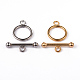 304 Stainless Steel Ring Toggle Clasps STAS-L176-13-1