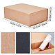 紙折り箱  ギフトラッピングボックス  ジュエリーキャンディウェディングパーティー用  長方形  モカシン  8x11x3-5/8インチ（20.2x28x9.3cm） CON-WH0079-40B-01-2