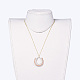 Handmade Japanese Seed Beads Pendant Necklaces NJEW-JN02432-02-3