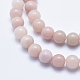 Natural Pink Opal Beads Strands G-E444-28-8mm-3