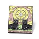 The Wheel of Fortune Word Enamel Pin JEWB-H007-14EB-1