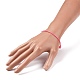 Koreanisch gewachsten Polyester-Schnur Armband machen AJEW-JB00011-07-3