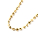 Brass Ball Chains Necklace Making NJEW-JN02838-01-2