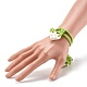 Polyester & Spandex Cord Bracelet Sets BJEW-JB06367-05-3