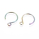 Ion Plating(IP) 304 Stainless Steel Earring Hooks X-STAS-L216-02B-M-2