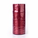 シングルフェイスサテンリボン  ポリエステルリボン  暗赤色  2インチ（50mm）  約25ヤード/ロール（22.86メートル/ロール）  100ヤード/グループ（91.44メートル/グループ）  4のロール/グループ RC50MMY-033-3