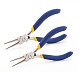 BENECREAT 2PCS Round Nose Pliers Wire Looping Pliers with Spring Construction for DIY Beading Craft Making Project PT-BC0002-24-1