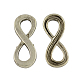 Tibetan Style Alloy Infinity Links connectors for Bracelet Design TIBEP-S188-AS-RS-1