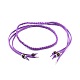 (venta de fábrica de fiestas de joyería) collares ajustables de cordón de gamuza sintética NJEW-JN02538-02-1