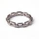304 Stainless Steel Chain Finger Rings STAS-K011-06-16mm-P-1