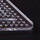 Tavole forate per mini perle fusibili 2.5mm DIY-X0287-01-4