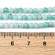 Природных амазонит бисер нитей&nbsp;LS-G-RM2025-B03-3.5mm-5