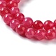 Dyed Natural Malaysia Jade Beads Strands G-G021-02A-08-4