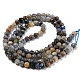 Natural Sodalite Beads Strands G-A097-A12-03-2