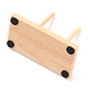 2 portahilos de madera para carretes DIY-H146-04-3