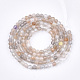 Natural Multi-Moonstone Beads Strands G-T108-40A-2