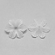 6-petal transparentes bolitas de acrílico X-FACR-S016-SB518-2