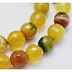 Natural Agate Beads Strands G-E469-02-8mm-3