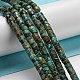 Natural African Turquoise(Jasper) Beads Strands G-C084-D03-01-2