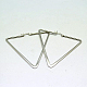 Fashion Stainless Steel Jewelry Hoop Earrings EJEW-G052-M-2