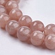 Chapelets de perles de sunstone naturelle naturelles X-G-J157-8mm-07-3