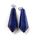 Lapis-lazuli naturelles ont fait pendentifs G-I314-02P-23-2
