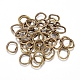 Tibetan Style Alloy Linking Rings PALLOY-ZN7613-AG-RS-1