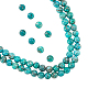 Nbeads environ 124 brins de perles turquoise africaines naturelles G-NB0003-84-1