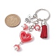 Porte-clés acrylique coeur KEYC-JKC00711-03-2