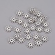 Perles d'espacement en forme de flocon de neige de style tibétain X-LF0925Y-1