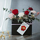 Craspire Tampon de sceau de cire rose avec pompon AJEW-WH0192-052-4