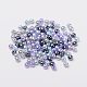Mix nacrées perles perles de verre gris-argent HY-PH0006-4mm-13-2